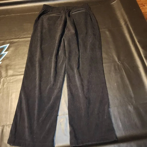 Duluth‎ Trading Co Womens Black Faux Suede Pants Large Lx30 - Picture 2 of 3